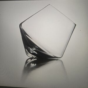 Sempli Cupa-Rocks Tumbler Glasses Set of 2. Hand Blown Whiskey Glasses.